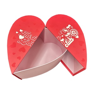 Fashion Custom Design <b>Heart</b> <b>Shaped</b> Gift Paper Packaging Luxury <b>Box</b> for Valentine's Day - Product Image 3