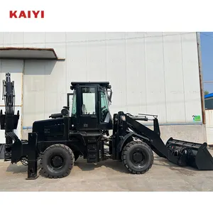 3 Point Backhoe Attachment Mini Tractor With Front Loading And Backhoe Digger For Kubota Tractors