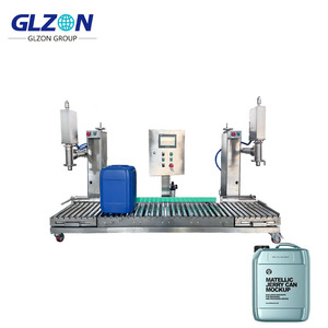 Machine de remplissage et de bouchage semi-automatique de bidons de <span class=keywords><strong>5</strong></span> à 30 <span class=keywords><strong>litres</strong></span> pour liquides chimiques - Product Image 3