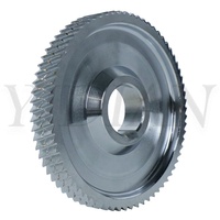 140*20*35mm pièces de machines à bois roue d'alimentation en acier rouleau d'alimentation en acier pour CNC Machine mouleur à quatre côtés