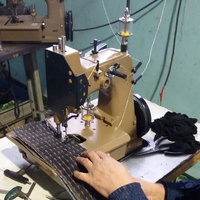 SHENPENG GN20-2A Machine à coudre pour tapis à trois fils à aiguille unique pour surjeteuse et tapis de reliure