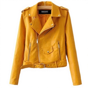 Nueva Chaqueta de Cuero de Oveja Acolchada y Transpirable para Mujer, con Capucha, Otoñal, Moderna, de Alta Calidad y Lujo - Product Image 2