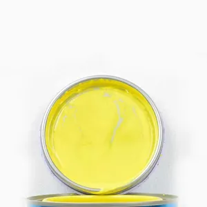 2K Auto Lemon Yellow Super Quality Spray Paint Acrylic Auto Refinish Car Paint
