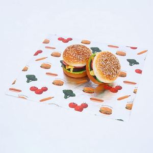 Papier d'emballage en aluminium pour sandwichs et hamburgers, papier laminé pour emballer les aliments - Product Image 5