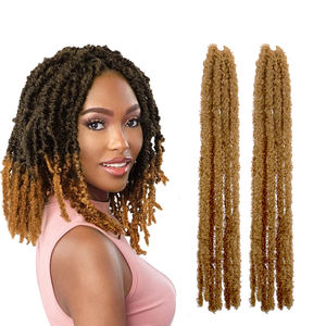 Pas cher Butterfly Locs Long Goddess Locs Faux Distressed Butterfly tresses pour cheveux africains Nouveau Faux locs Soft <span class=keywords><strong>dread</strong></span> locks - Product Image 1