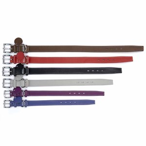 IStapromo Gifts Hot-selling <b>Pet</b> Accessories Cowhide Leather Muti-color Solid Durable Wide Luxury Cat Dog <b>Collar</b> - Product Image 6