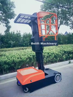 Chariot élévateur à fourche électrique à commande directe d'usine, 240 kg, 6 m, CE, chargeur embarqué, pickeurs d'entrepôt, pickeurs Crown, machines à pickers
