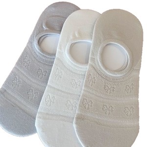 ถุงเท้าตาข่ายกันลื่นสำหรับผู้หญิงถุงเท้าแบบมองไม่เห็นดูดซับเหงื่อผ้าฝ้ายกันลื่นระบายอากาศได้ดี - Product Image 4