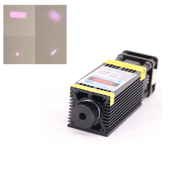 High End 850nm 1000mW 1000MW Green High-power LD Laser Module, Light Compensator Monitoring   Laser Sensory Vision System