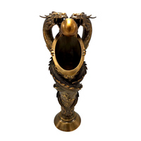 Medallas de Trofeo de Dragón Portátiles de 40 cm, Personalizadas, de Alta Calidad, en Cobre y Aluminio, Grabadas y Bañadas en Oro/Plata/Bronce, con Logotipo Personalizado