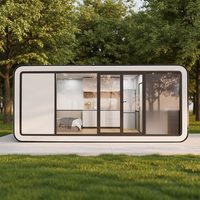 Offre Spéciale Luxe Villa Modulaire Préfabriquée 20ft 40ft pour Chambre d'Hôtes, type Cabane Apple, Boutique Mobile