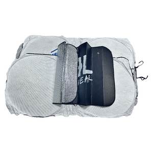 Vente chaude Pare-soleil de voiture à bulles imprimé personnalisé avec impression de logo Pare-soleil de voiture avec carton de logo personnalisé - Product Image 5