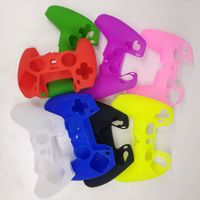 Étui de protection en silicone avec plusieurs couleurs, couverture intégrale, anti-chute, antidérapant, coque souple pour manette PS5