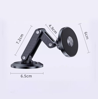 Support de téléphone pour voiture, nouveau design, universel, fixation sur grille d'aération ou tableau de bord, 360° °   Support de téléphone portable rotatif, accessoires de voiture, vente en gros