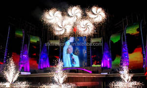 Fase di mulino a vento elettrico batteria ricaricabile Macchina di Fuochi D'artificio di Nozze Fase di Coperta di Filatura Fontana Fredda Pyro - Product Image 4