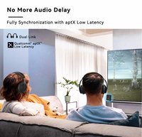 Longue portée pour récepteur émetteur vidéo sans fil Bluetooth Matériau métallique avec pour AptX Faible latence