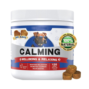 Suplementos Masticables Suaves para el Cuidado de la Salud del Perro, con Magnesio para el Equilibrio Emocional, Masticables Suaves Calmantes - Product Image 1