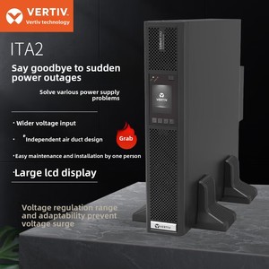 UPS trifásico de alta frecuencia para montaje en <span class=keywords><strong>rack</strong></span> <span class=keywords><strong>Vertiv</strong></span> ITA2 30KVA con batería de plomo-ácido para uso en computadoras (solo el equipo sin interruptor) - Product Image 2