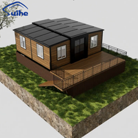Maison conteneur préfabriquée à ossature acier modulaire, à base de vis de terre haute résistance, écoénergétique, pour usage agricole
