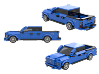 Blocs de construction en plastique personnalisés, nouvelle collection, supercar pour adultes, jouet éducatif DIY, couleur personnalisable