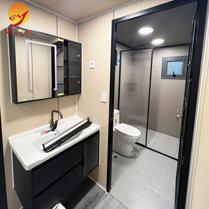 <span class=keywords><strong>Casa</strong></span> Contenedor Plegable Moderna y Duradera <span class=keywords><strong>de</strong></span> Doble Ala Inclinada, Expandible, Personalizable, Estructura <span class=keywords><strong>de</strong></span> Acero Prefabricada, Bungalow - Product Image 2