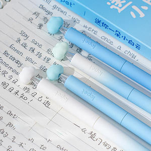 ปากกาลูกลื่นแบบหมุนรุ่นใหม่ คุณภาพสูง สไตล์อินเทรนด์ เหมาะสำหรับนักเรียน สอบเร็ว แห้งไว เขียนลื่น สีดำ - Product Image 5