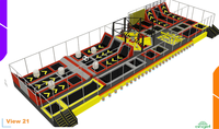 Conception 3D gratuite Aventure commerciale pour enfants Aire de jeux intérieure Produits pour parc d'attractions pour enfants Parc Trampoline