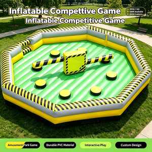 Juegos Inflables de Obstáculos para Adultos y Niños, Equipo de Desafío Comercial para Formación de Equipos - Product Image 1