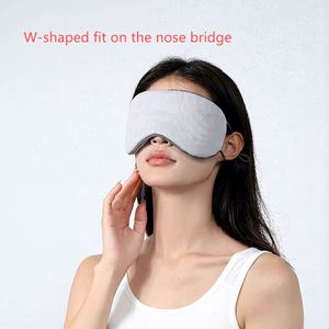 Luxurious Ear-Hooked Satin Eyemask-Comfortable Soft Warm/Cool Style Shading Light & Anti-Wrinkle Oem/Odm Available - Product Image 1
