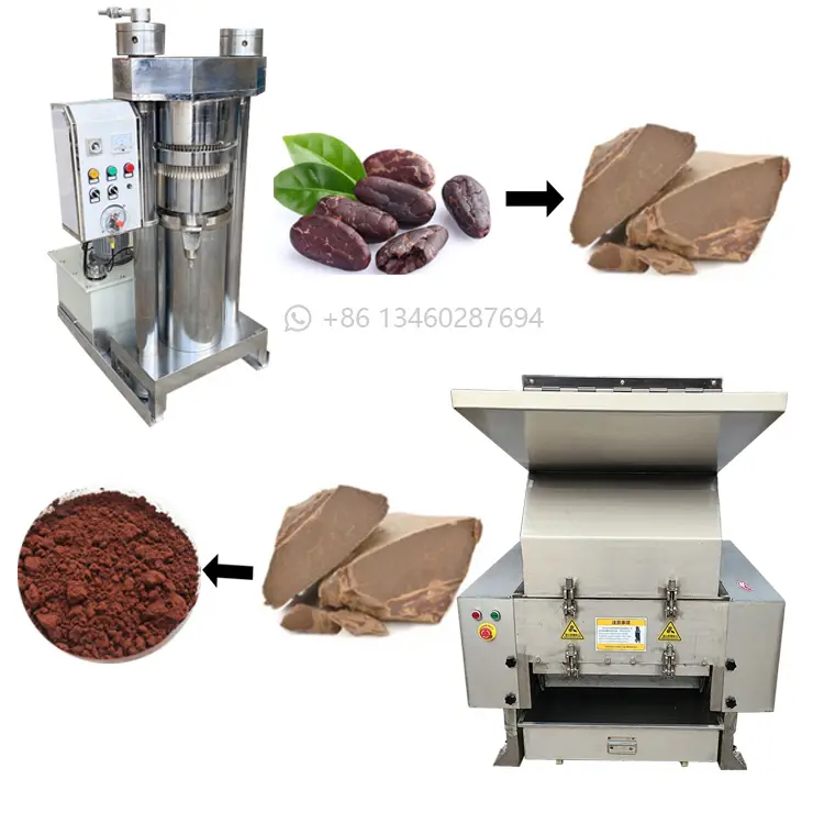 大容量ココアバター粉末製造機ココア豆バター機