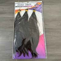 Extensions de cheveux synthétiques lisses pour tresses, 22 pouces, résistantes à la chaleur, pour tressage au crochet, noir, brun, blond