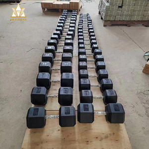 Commercial Iron <strong>Dumbells</strong> 10kg 15kg 40KG 50kg <strong>Dumbells</strong> Hex Exercise Free Weight Gym Equipment Fitness Rubber <strong>Hexagon</strong> Dumbbell Set - Product Image 3