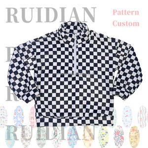 Зимняя куртка-пуловер унисекс для девочек и малышей, 2026, с индивидуальным принтом, в клетку, светло-зеленый камуфляж, флис, на молнии до середины груди - Product Image 2