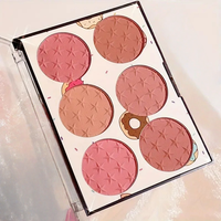 Palette de fard à joues naturel pour le visage, marque propre, personnalisée OEM/ODM, maquillage du visage, fard à joues mat, palette de contour