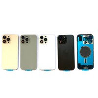 Coques arrière en verre complètes en gros pour iPhone X Xs Xs Max 11 12 13 14 15 16 17 Pro Max Plus