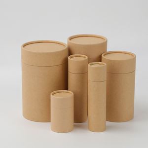 หลอดกระดาษของขวัญแบบพกพากันน้ำระดับไฮเอนด์กระดาษคราฟท์ - Product Image 6