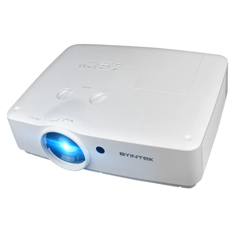 BYINTEK C500K настоящий Full HD 4K проектор 500 дюймов 3LCD LED видео голограмма проектор Открытый лазерный проектор для строительства