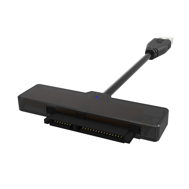 USB 2.0/3.0 SATA 2.5-Inch SSD/HDD Adapter Cable Plastic Case External Hard Drive USB SATA Hard Drive Adapter