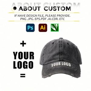 Gorra de Béisbol Personalizada con Logotipo Bordado para Hombre, Gorra de Algodón con Protección Solar, Gorra Deportiva de Mezclilla con Logotipo Personalizado - Product Image 3