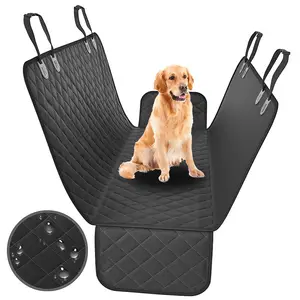 Hamaca de seguridad portátil para perros, protector de asiento de coche para asiento trasero, impermeable, 600d, oxford, para viaje, venta al por mayor