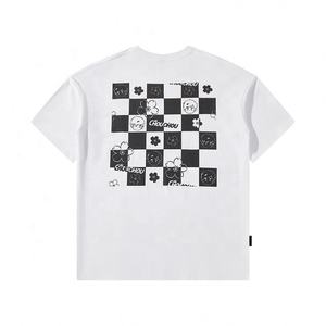 Camisetas de algodón de alta calidad de 180gsm para hombres, camisetas blancas ligeras de algodón 100% con impresión Digital - Product Image 3