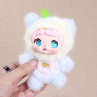 Porte-clés pendentif figurine de poupée en peluche, mignon, petit, tendance, unisexe, pour sac, disponible en ligne