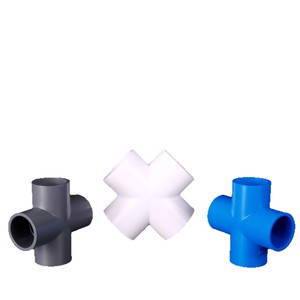 Raccords de tuyauterie en PVC à diamètre égal, 20-160 mm, épaissis, résistants à la corrosion, accessoires de raccordement pour l'alimentation en eau - Product Image 3