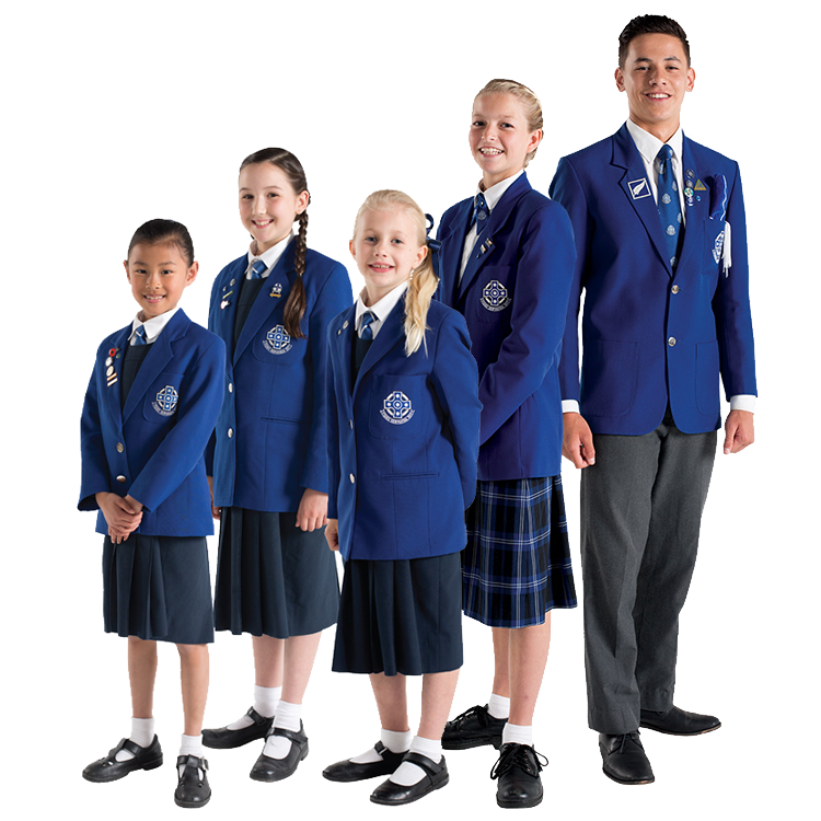 Fuente de la fábrica OEM personalizada de niños de primaria de niños de kinder uniformes de la escuela