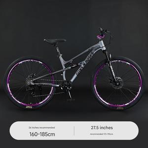Bicicleta <span class=keywords><strong>de</strong></span> Montaña <span class=keywords><strong>de</strong></span> Suspensión Completa 27.5 Pulgadas Cuadro <span class=keywords><strong>de</strong></span> Bicicleta MTB <span class=keywords><strong>de</strong></span> Aleación <span class=keywords><strong>de</strong></span> Aluminio <span class=keywords><strong>Bicicletas</strong></span> <span class=keywords><strong>de</strong></span> Montaña con Suspensión <span class=keywords><strong>Doble</strong></span> Completa - Product Image 6
