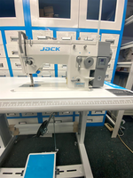 Nouvelle Machine à coudre à point droit JACK 20U Machine à coudre à plat à bras court de 9mm
