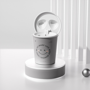 หูฟังไร้สาย <span class=keywords><strong>SIBYL</strong></span> BSCI รุ่น Coffee Cup สำหรับเด็ก พร้อมเคสชาร์จน่ารัก รูปทรงแก้วกาแฟ รุ่นส่วนตัว V5.3 - Product Image 3