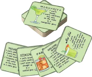 Cocktails Made Simple Recipe FlashCards Easy Recipes For The Home Bartender And Box