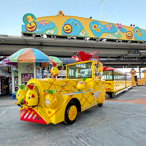 Trenes Eléctricos Personalizables <span class=keywords><strong>para</strong></span> Niños, sin Rieles, <span class=keywords><strong>para</strong></span> Parques de Atracciones, Centros Comerciales y Turismo - Product Image 1