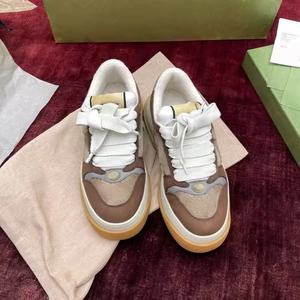 Zapatos Casuales de Mujer de Marca de Lujo, Parte Superior de Malla, Suela Gruesa, Ligeros, para Correr y Deportes - Product Image 2